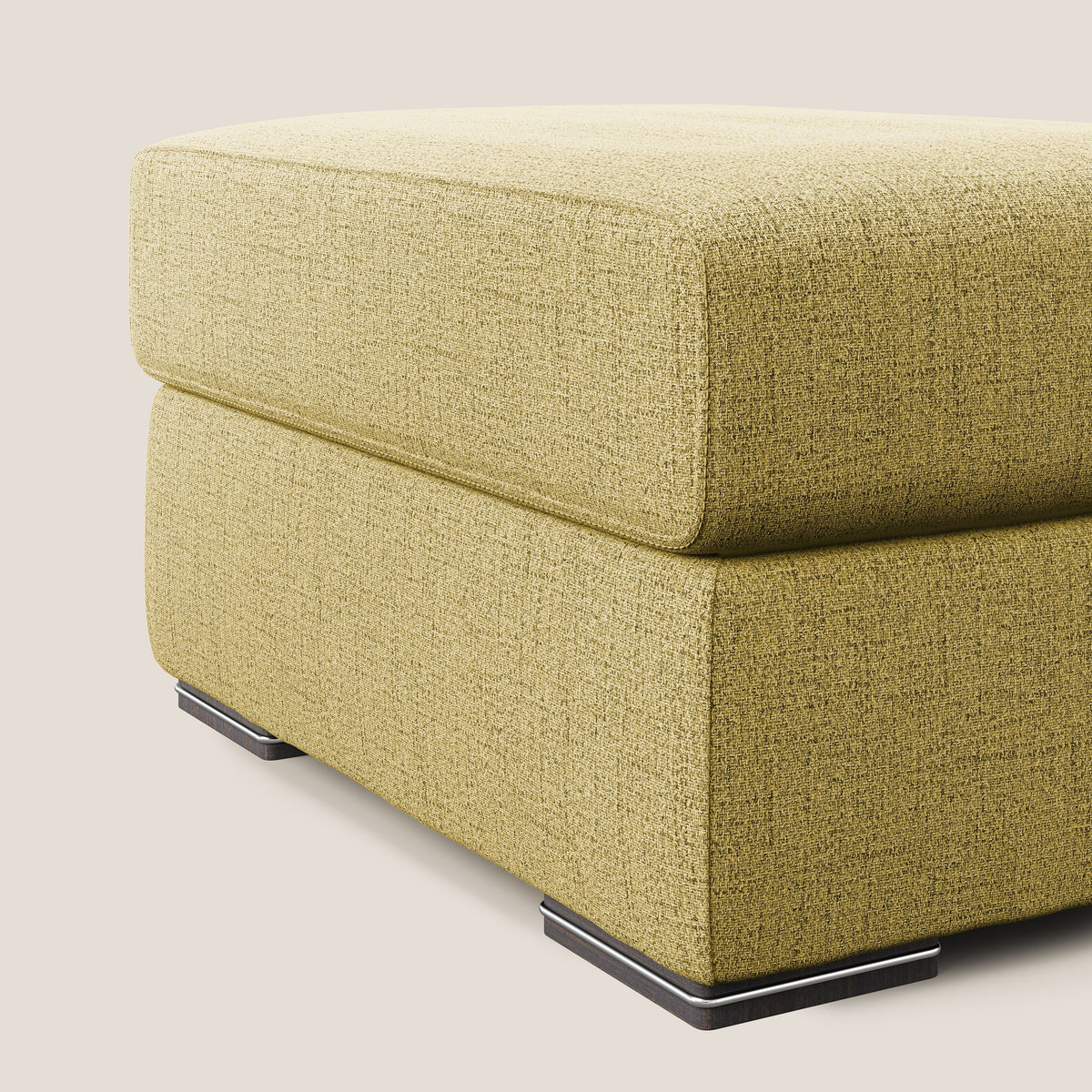 Sun pouf apribile contenitore in tessuto impermeabile fiammato T03 giallo - divitt.sbs