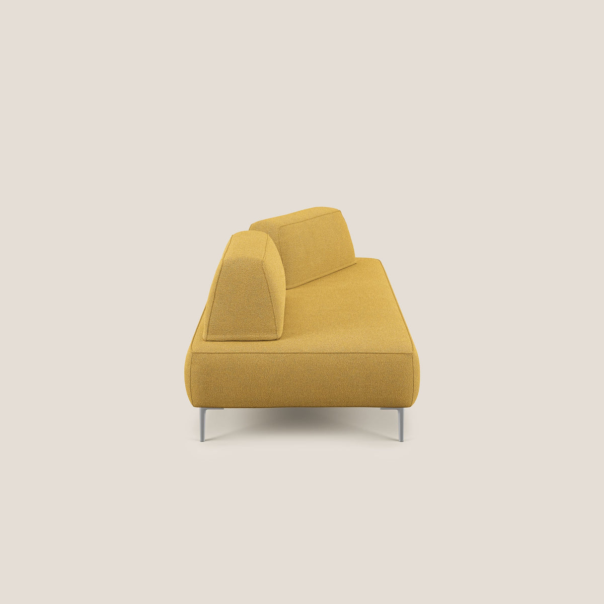 Newton divano modulare con schienali movibili T07 giallo - divitt.sbs