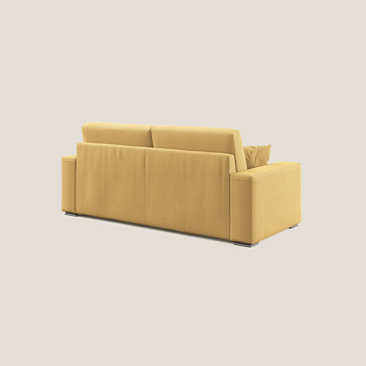 Marte divano in tessuto smacchiabile impermeabile T08 giallo - divitt.sbs
