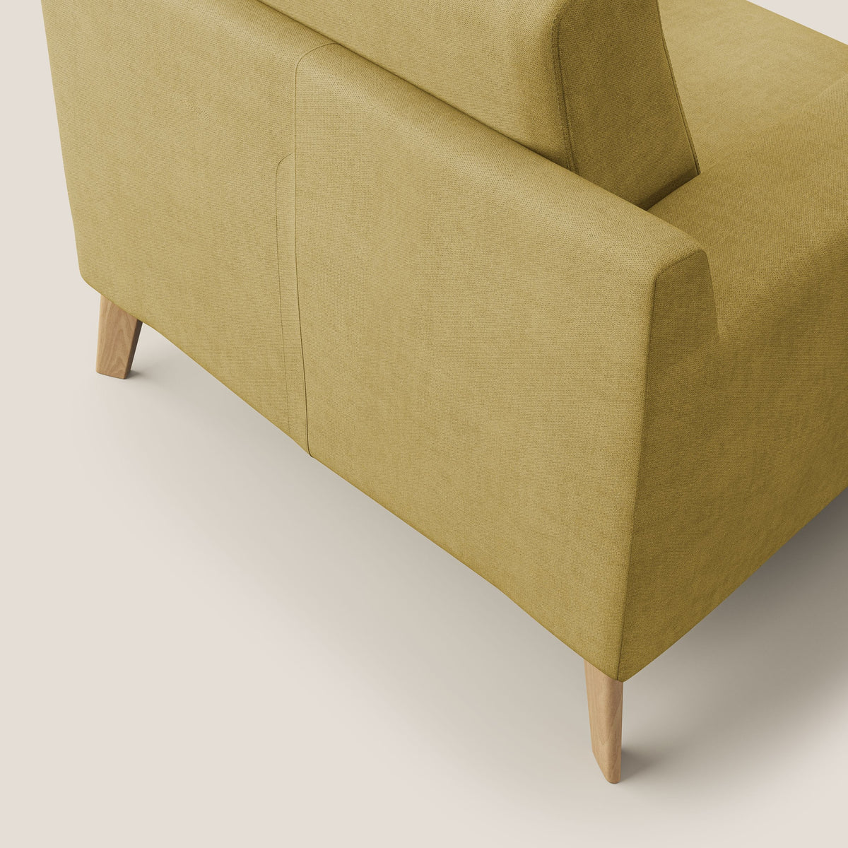 Danish poltroncina in tessuto morbido impermeabile T02 giallo - divitt.sbs