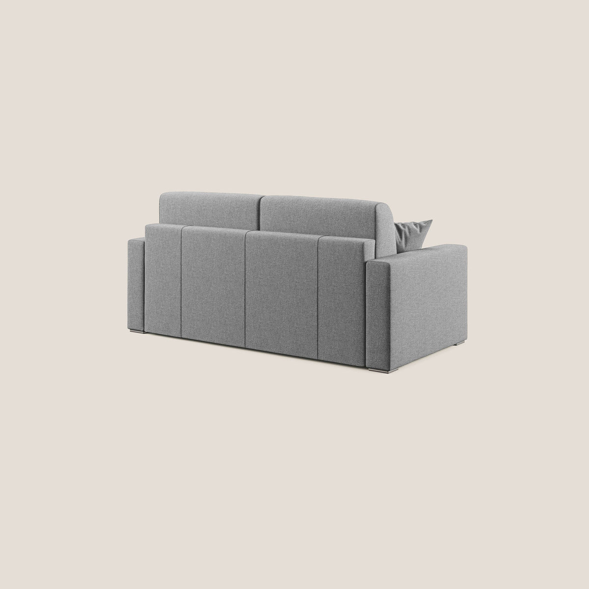 Best Divano letto matrimoniale in tessuto smacchiabile QuickClean T08 grigio - divitt.sbs