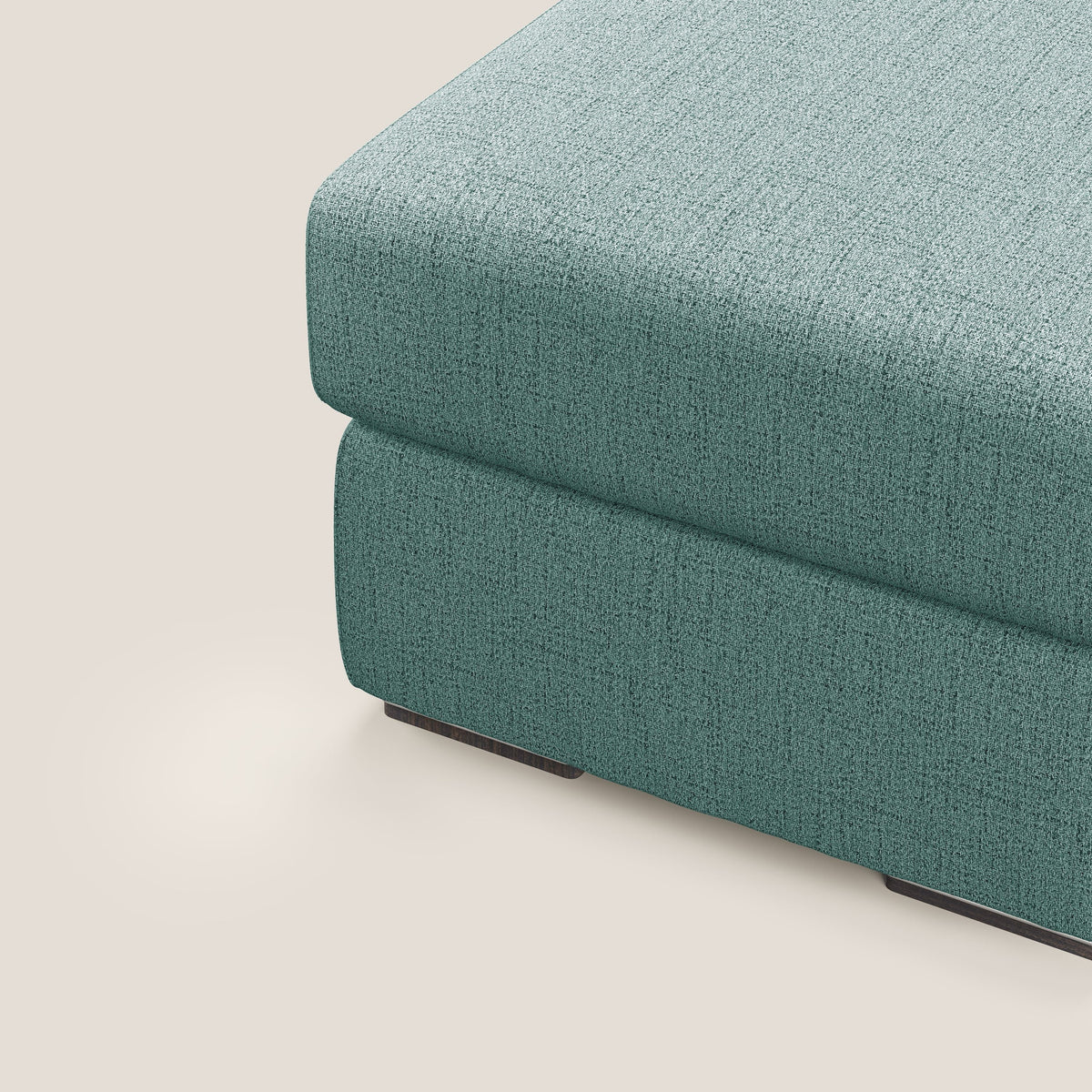 Sun pouf apribile contenitore in tessuto impermeabile fiammato T03 verde acqua - divitt.sbs