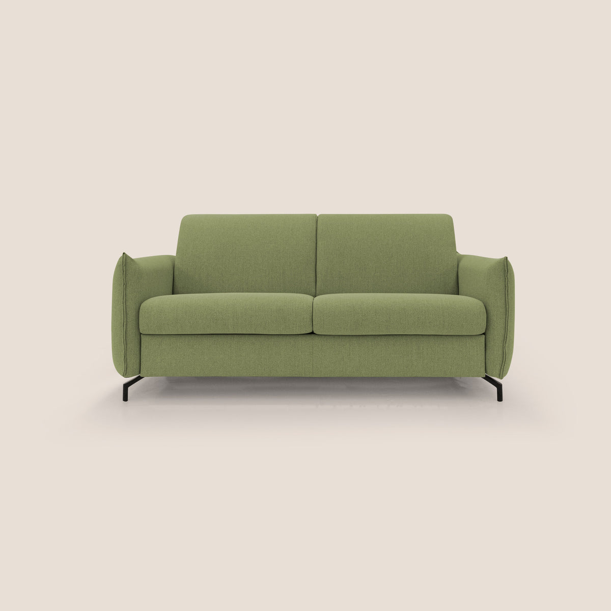 Scarlet divano letto in tessuto misto cotone impermeabile T19 verde - divitt.sbs