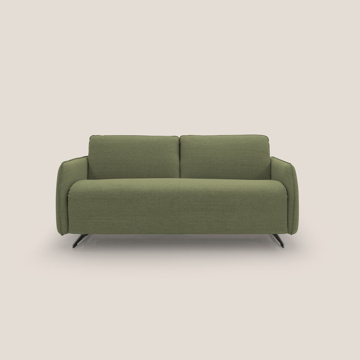 Texas Divano letto matrimoniale moderno in tessuto impermeabile T19 verde - divitt.sbs