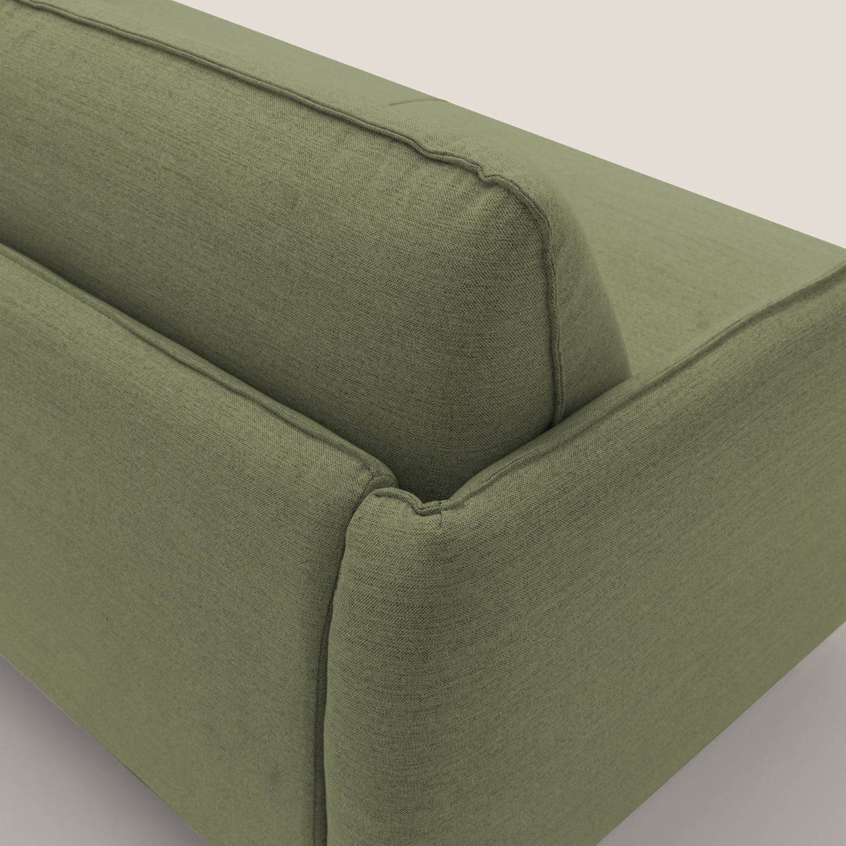 Texas Divano letto matrimoniale moderno in tessuto impermeabile T19 verde - divitt.sbs