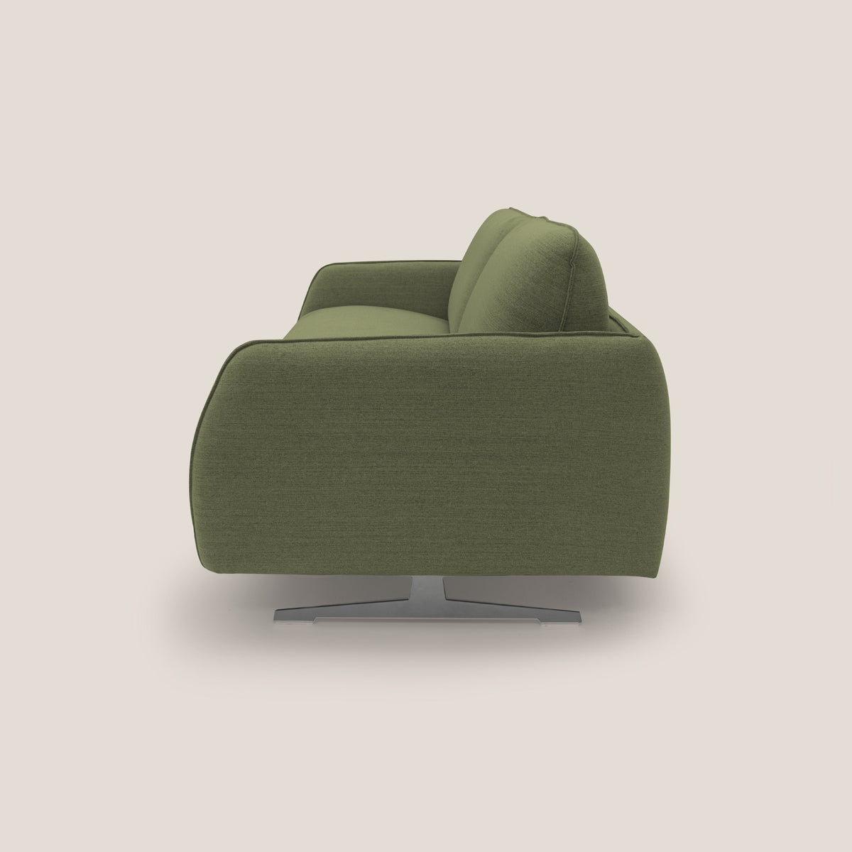 Texas Divano letto matrimoniale moderno in tessuto impermeabile T19 verde - divitt.sbs