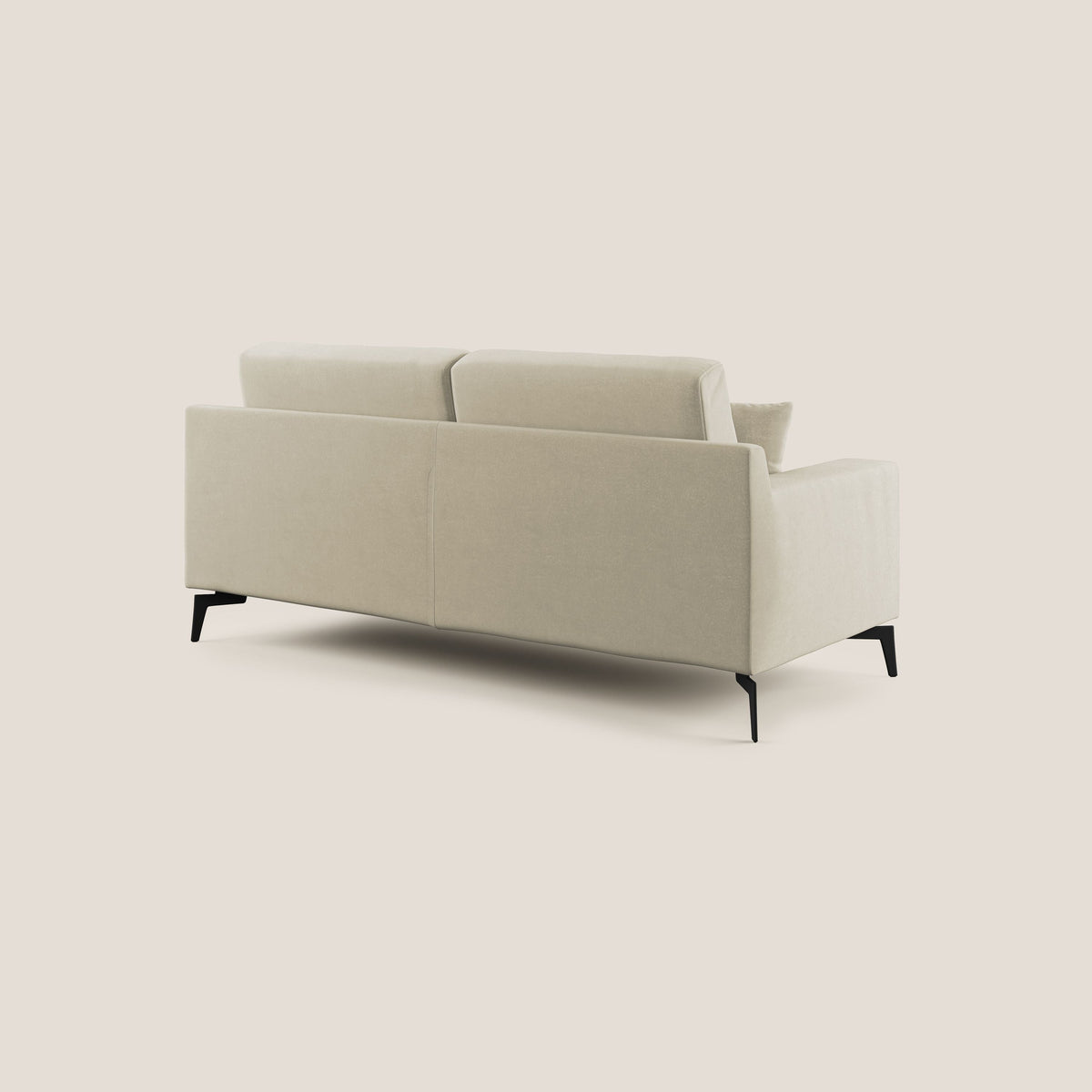 Prestige divano moderno in microfibra smacchiabile T11 panna - divitt.sbs