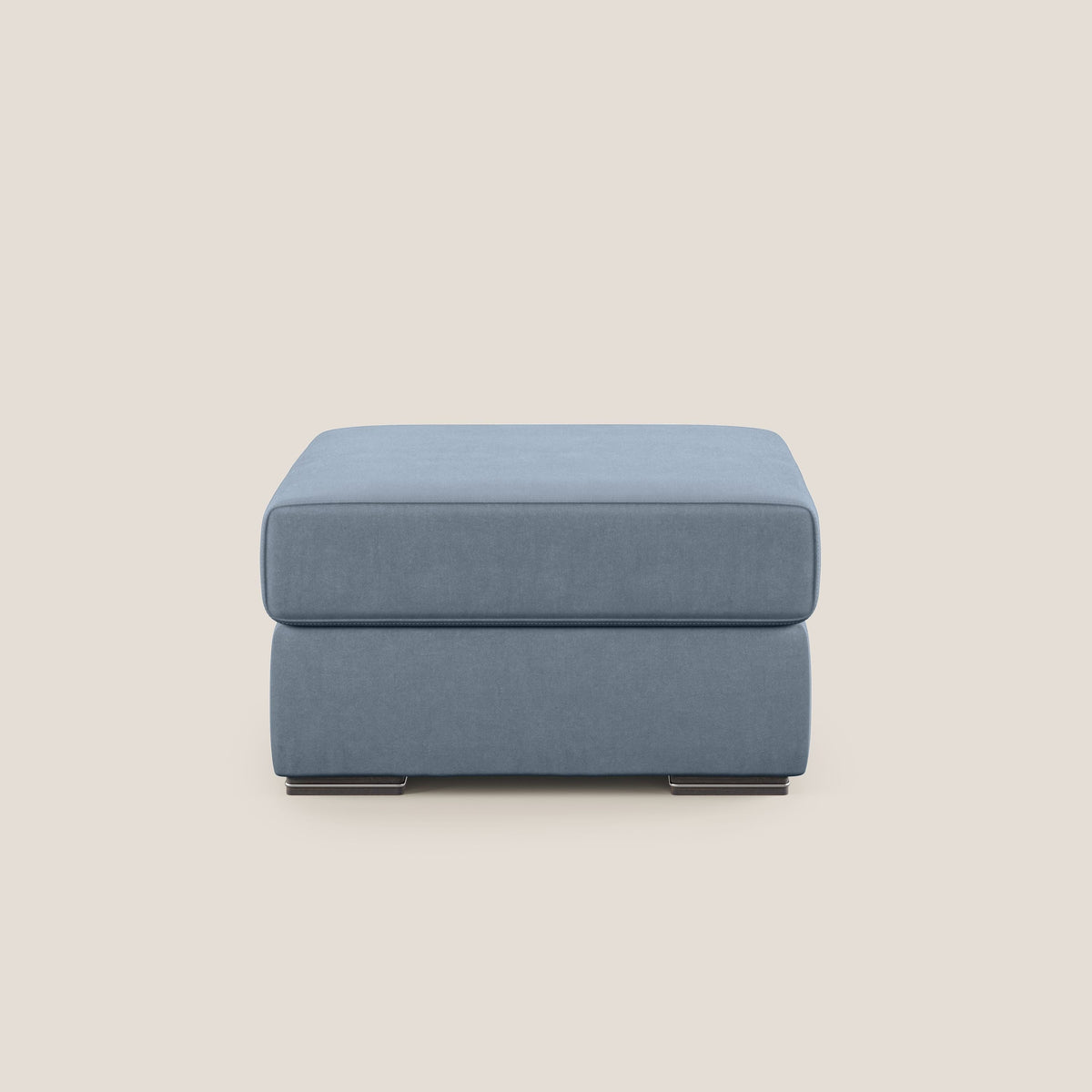 Sun pouf apribile contenitore in microfibra smacchiabile T11 carta da zucchero - divitt.sbs