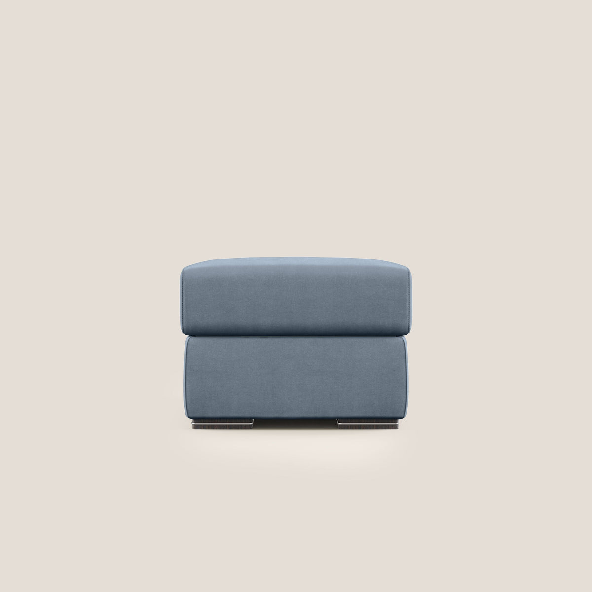 Sun pouf apribile contenitore in microfibra smacchiabile T11 carta da zucchero - divitt.sbs