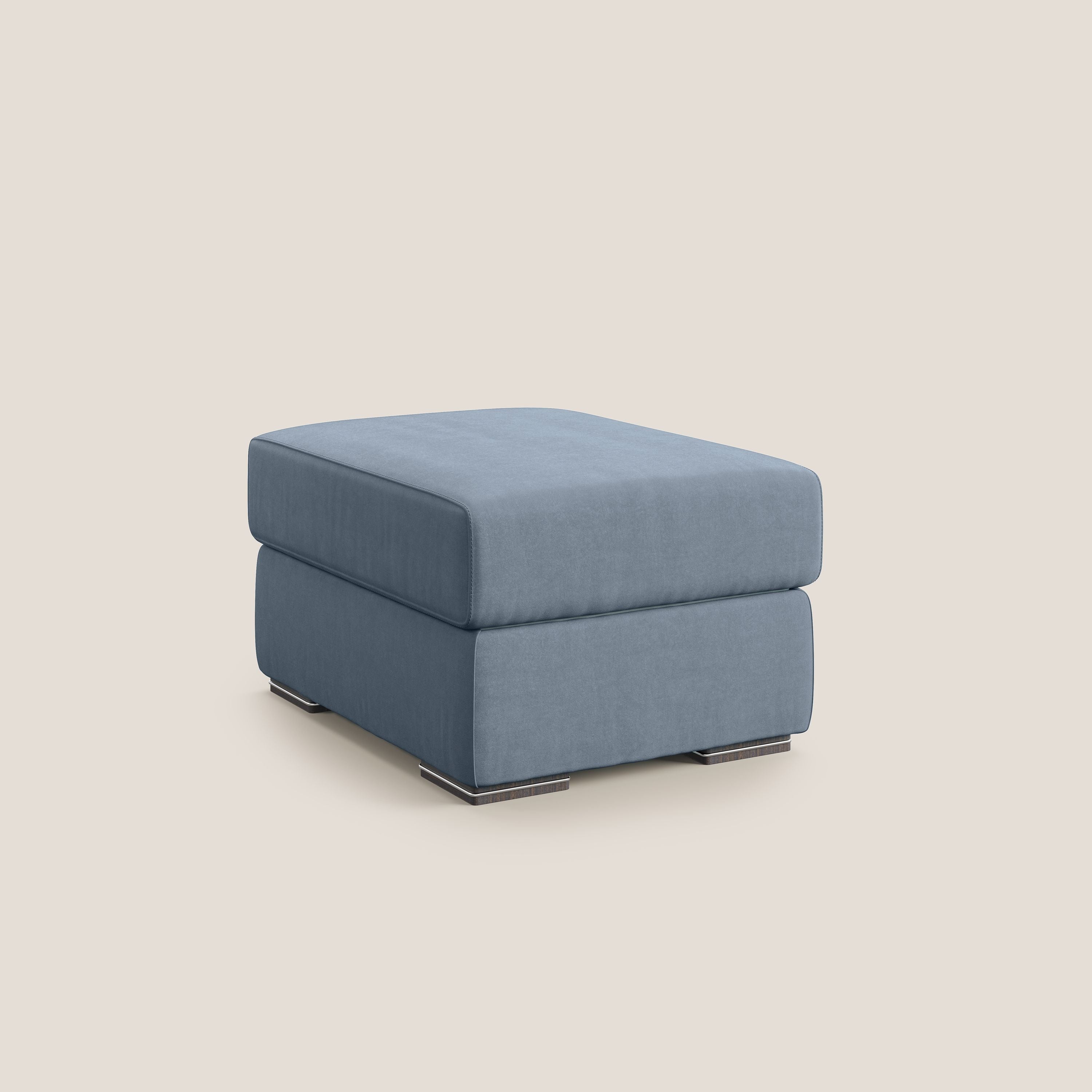 Sun pouf apribile contenitore in microfibra smacchiabile T11 carta da zucchero - divitt.sbs