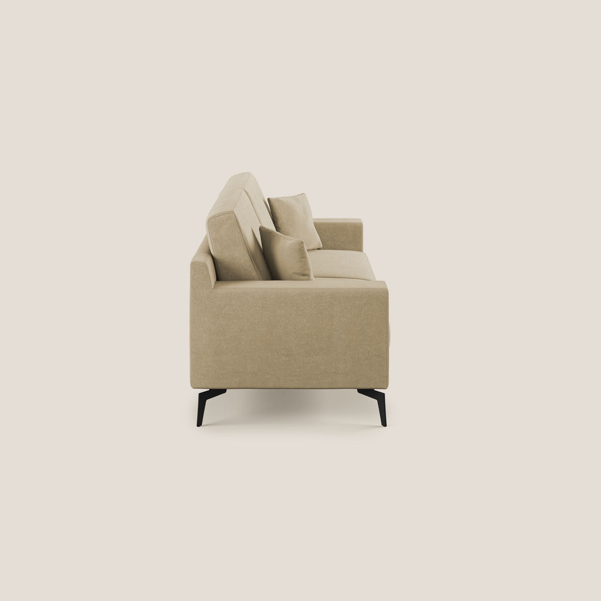 Prestige divano moderno in microfibra smacchiabile T11 beige - divitt.sbs