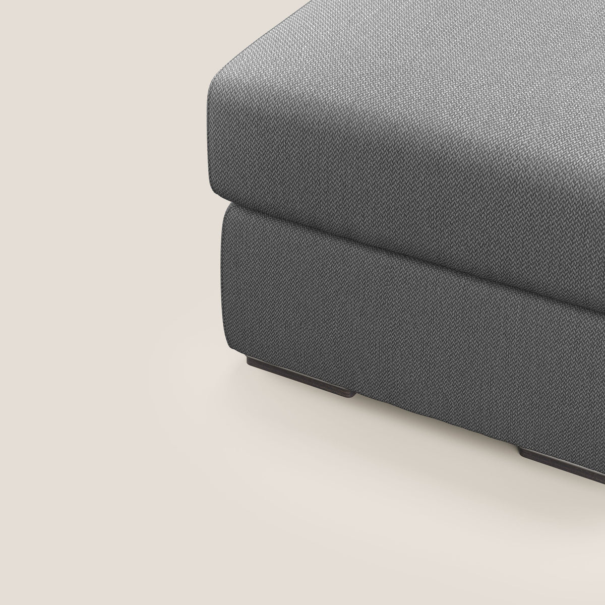 Sun pouf apribile contenitore in tessuto smacchiabile ad acqua T05 antracite - divitt.sbs