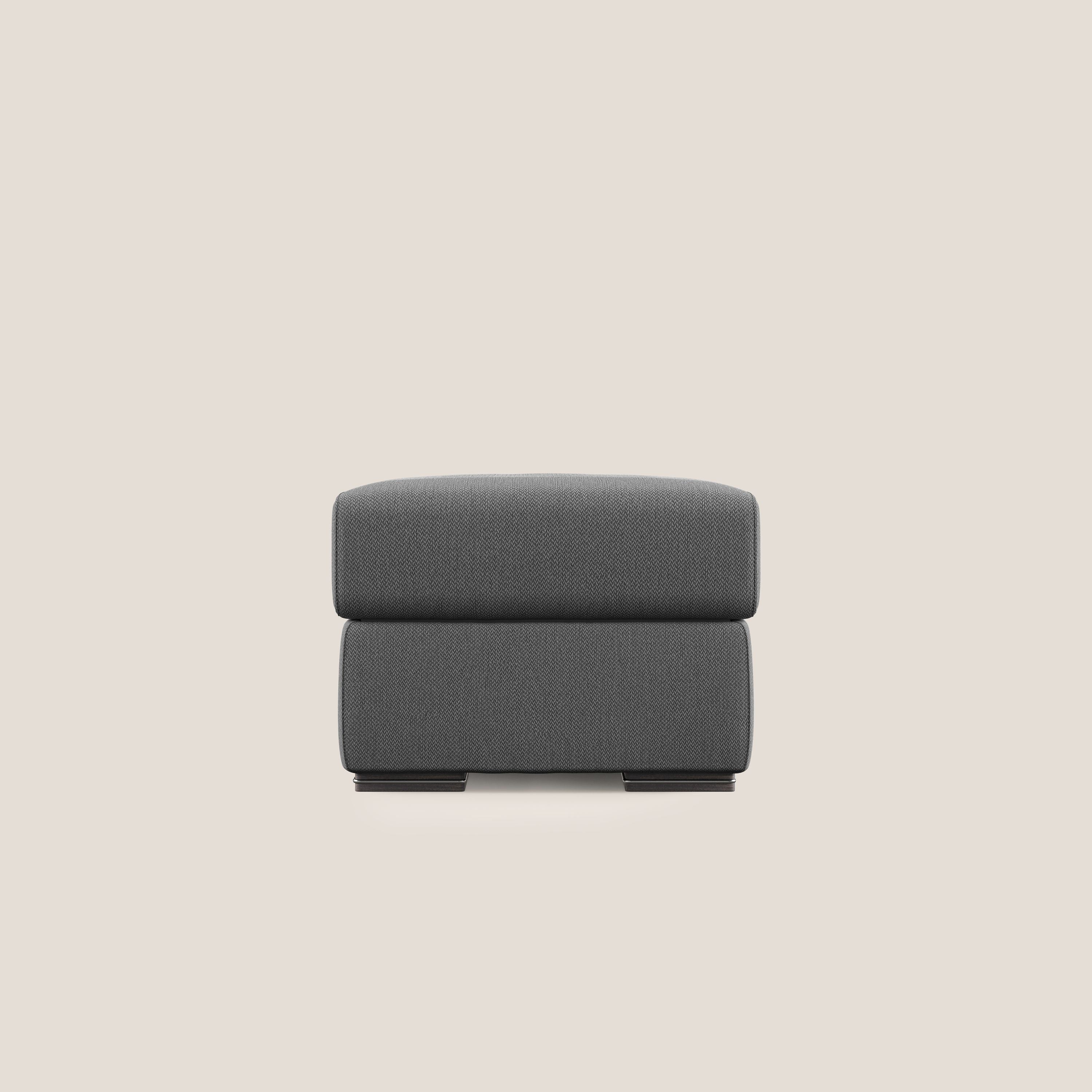 Sun pouf apribile contenitore in tessuto smacchiabile ad acqua T05 antracite - divitt.sbs