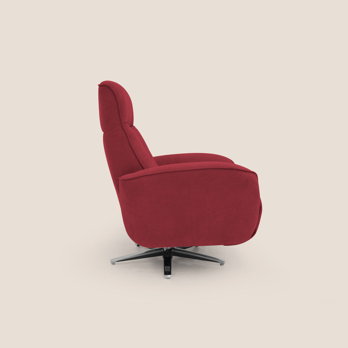 EVA Poltroncina RELAX in morbido tessuto impermeabile T02 rosso - divitt.sbs