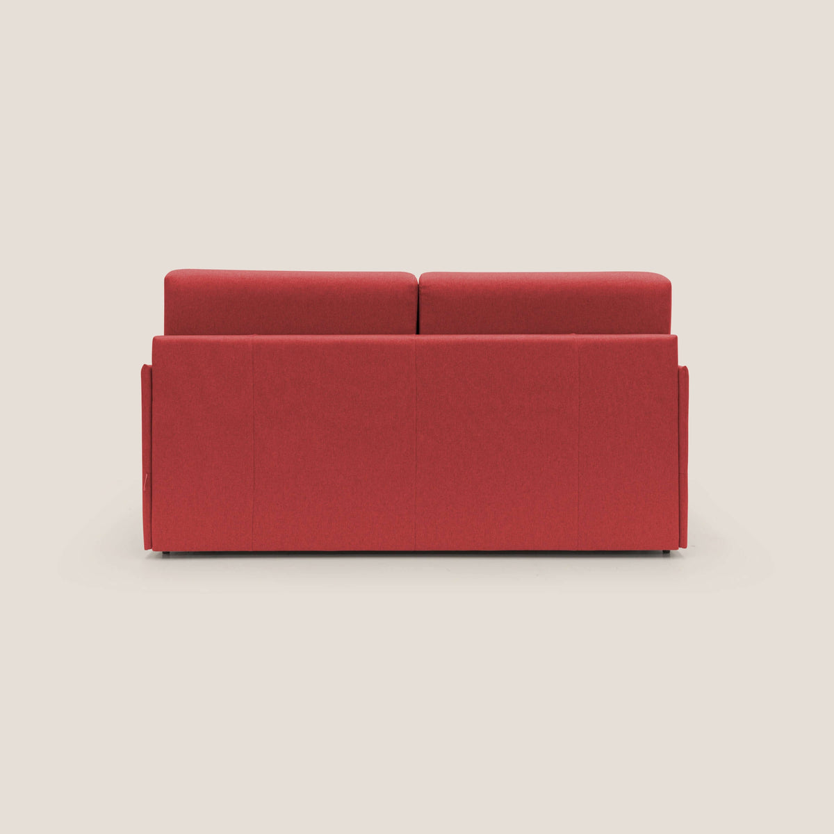 Evans Divano letto matrimoniale in tessuto impermeabile T13 rosso - divitt.sbs