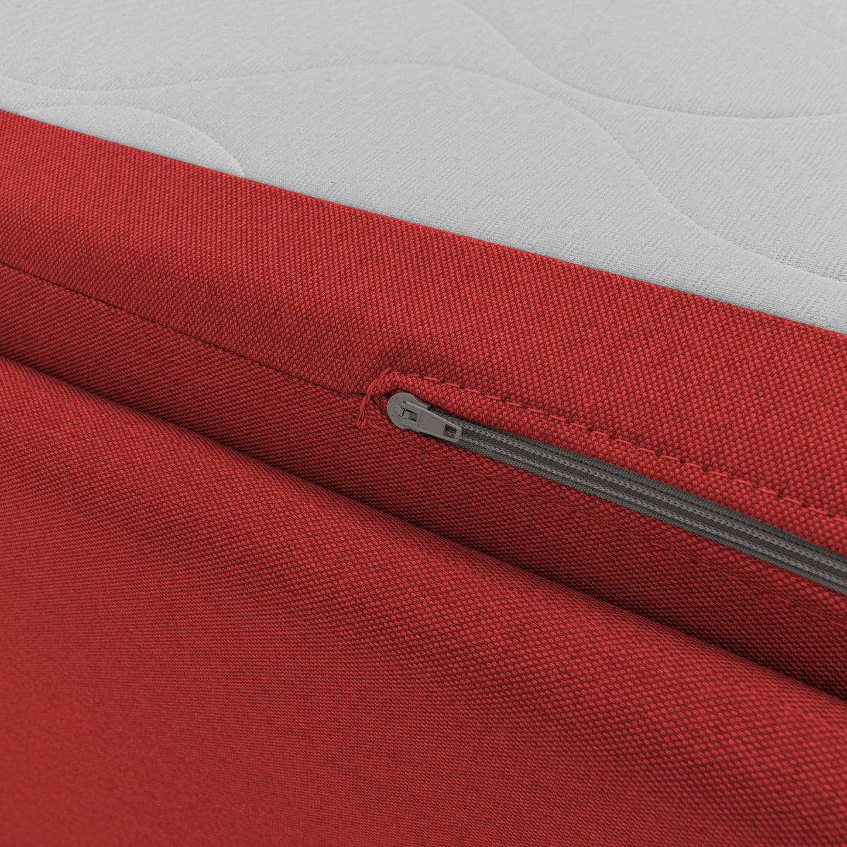Durini Divano duplex con doppio letto in tessuto simil cotone impermeabile T13 rosso - divitt.sbs