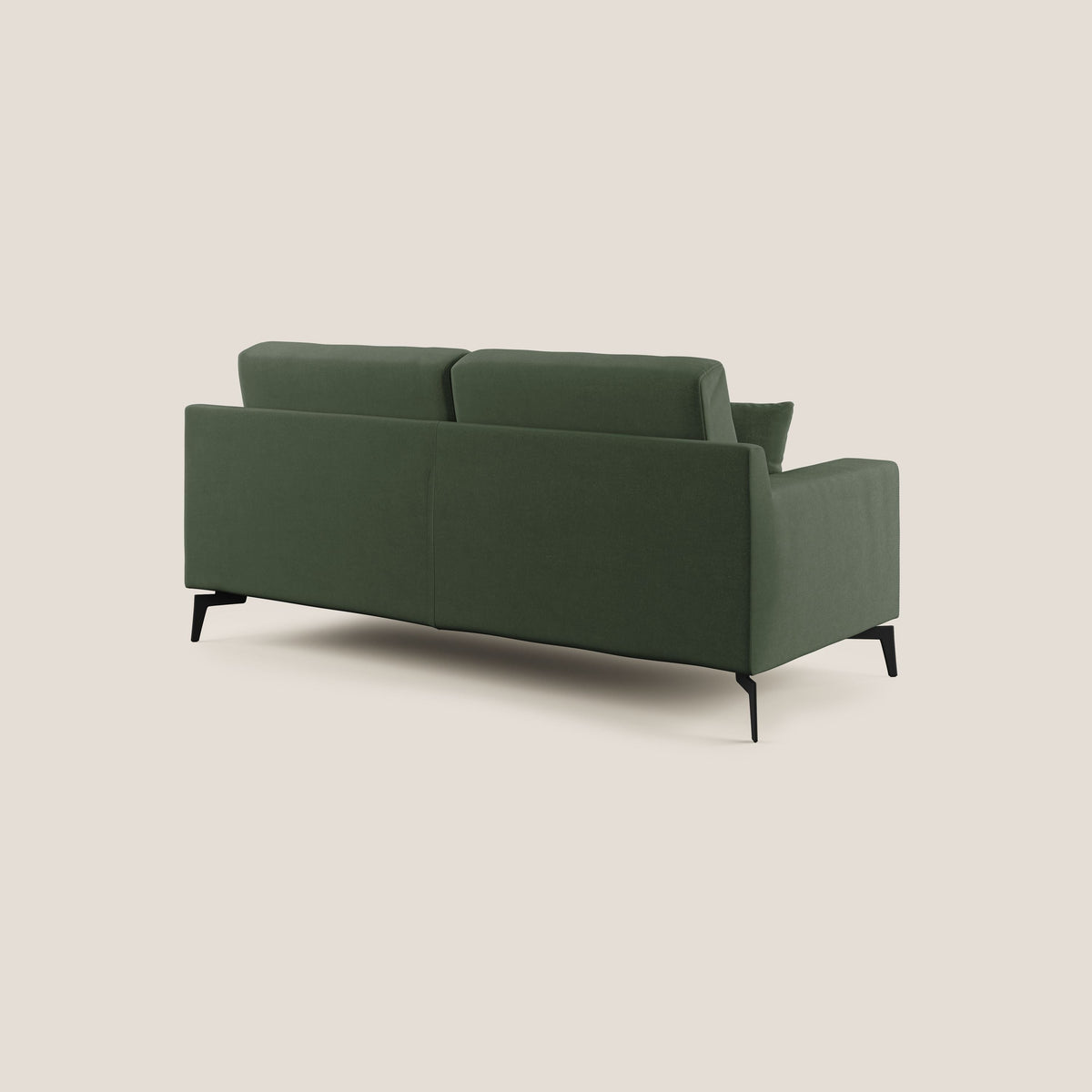 Prestige divano moderno in microfibra smacchiabile T11 verde - divitt.sbs
