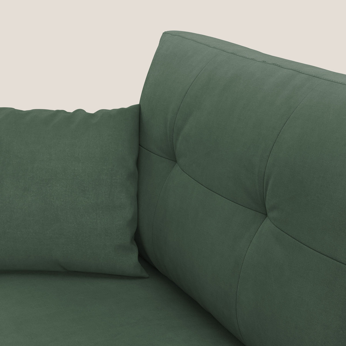 Megan divano letto matrimoniale in microfibra smacchiabile T11 verde - divitt.sbs