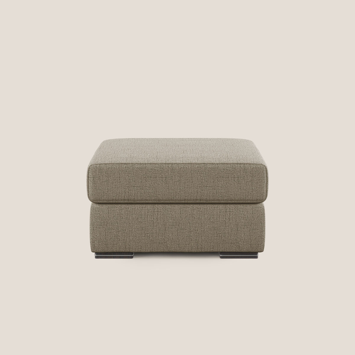 Sun pouf apribile contenitore in tessuto impermeabile fiammato T03 marrone - divitt.sbs
