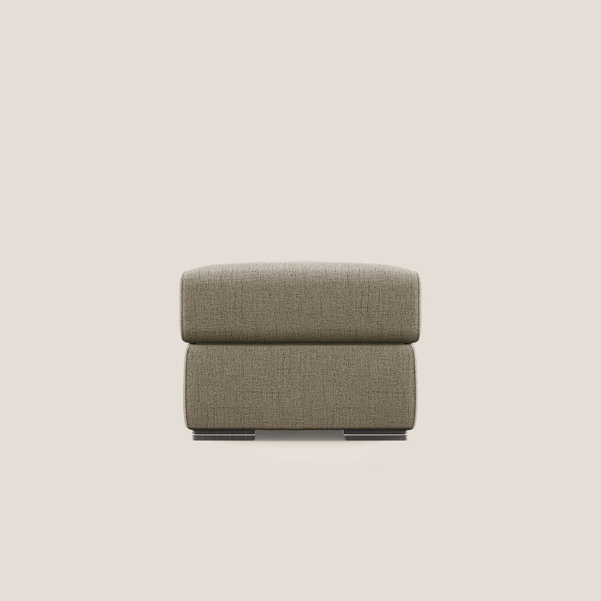 Sun pouf apribile contenitore in tessuto impermeabile fiammato T03 marrone - divitt.sbs