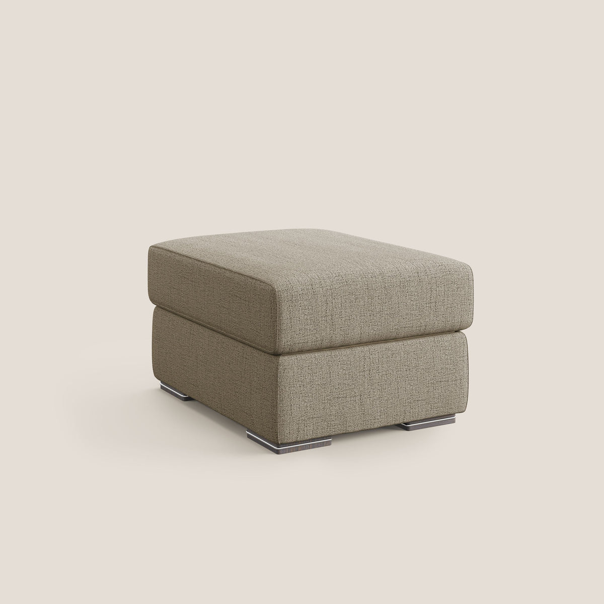Sun pouf apribile contenitore in tessuto impermeabile fiammato T03 marrone - divitt.sbs