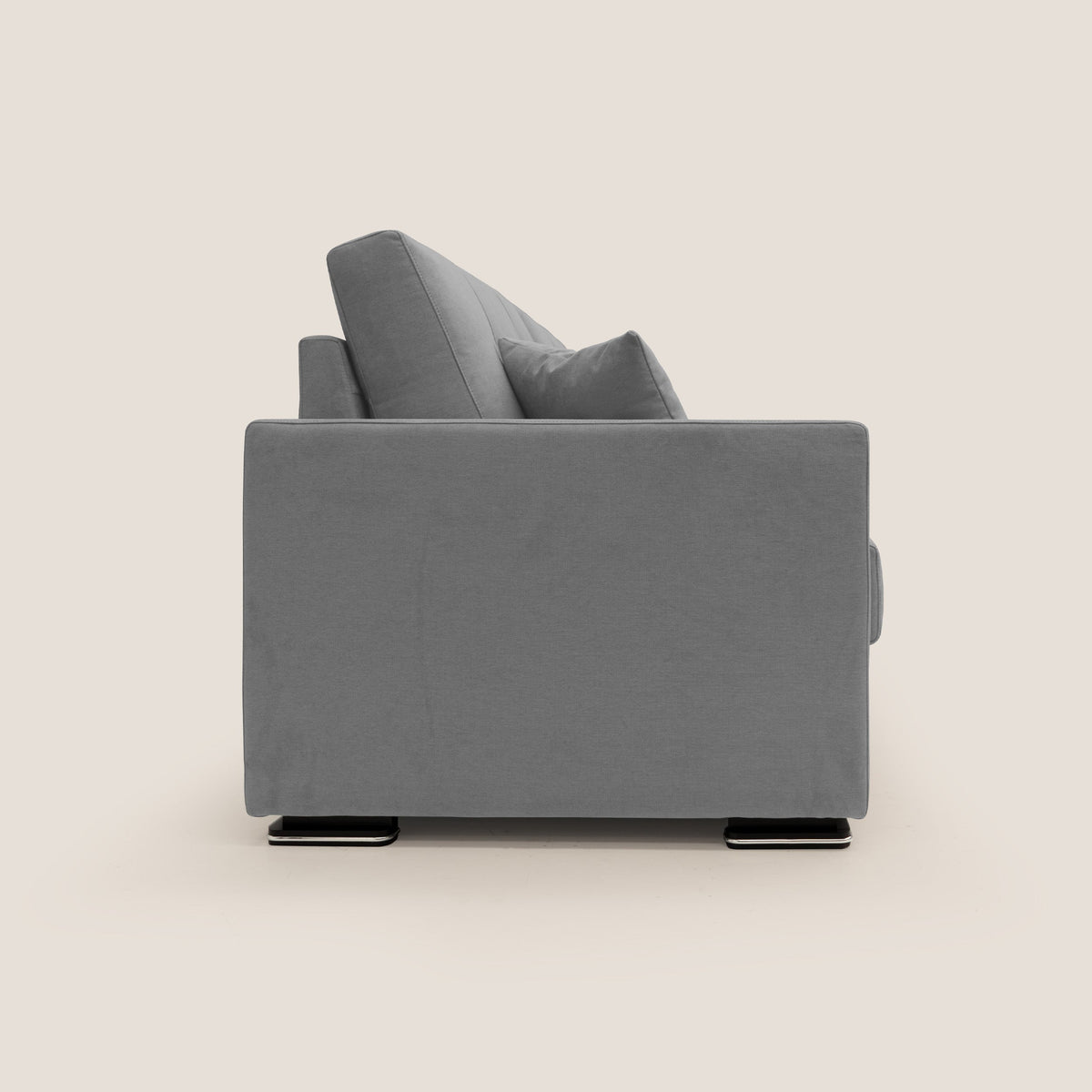 Giove divano in morbido tessuto impermeabile T02 grigio - divitt.sbs