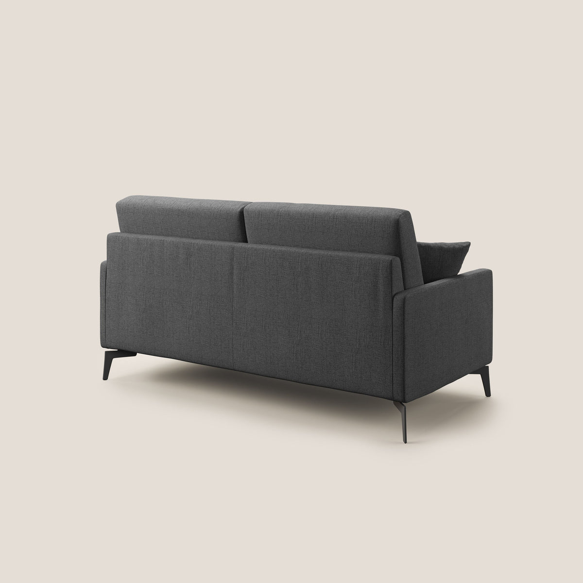 Saturno divano moderno in tessuto morbido impermeabile T03 grigio - divitt.sbs