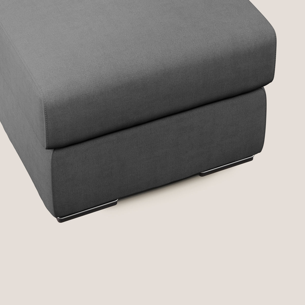 Sun pouf apribile contenitore in tessuto impermeabile T02 grigio - divitt.sbs