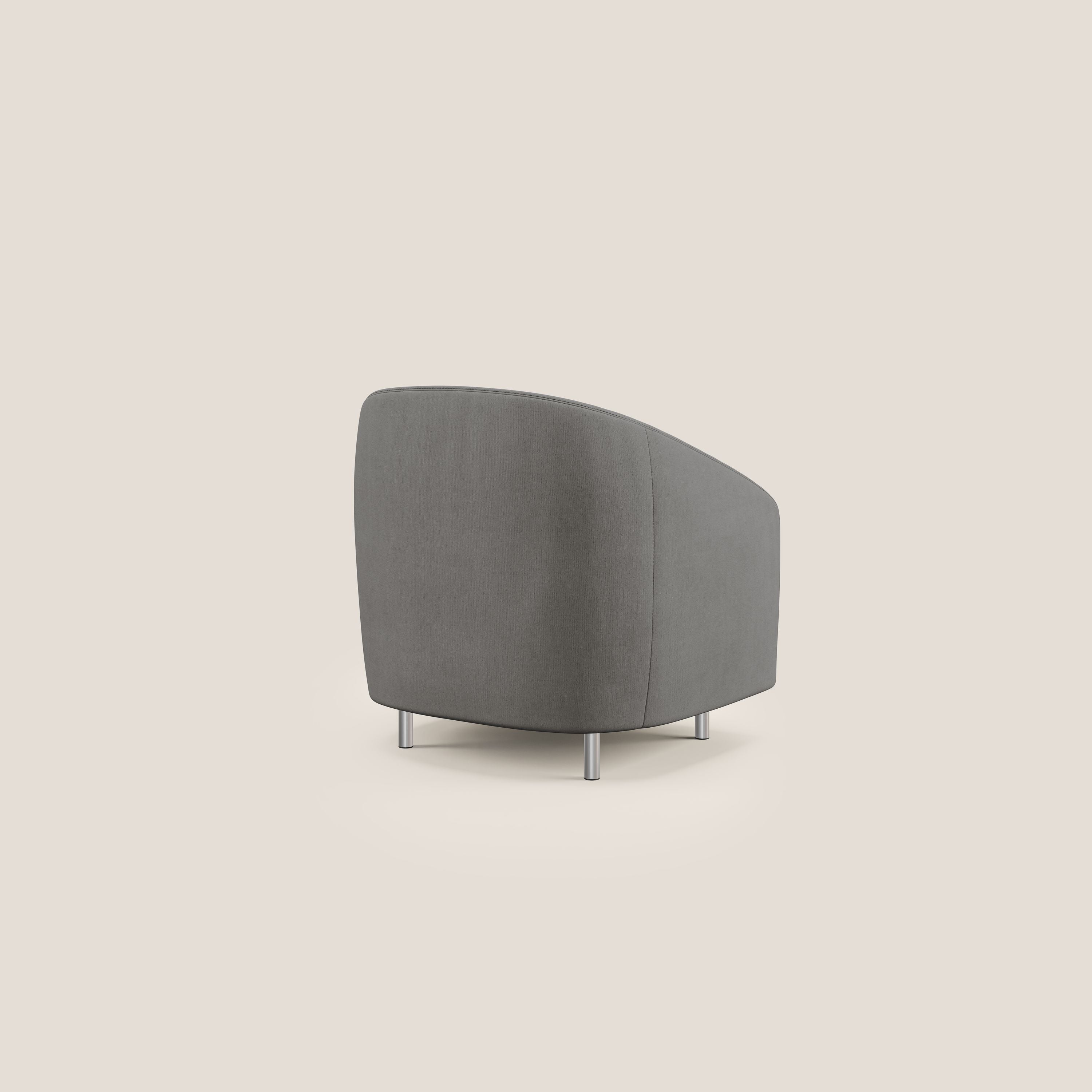 Sally Poltroncina in tessuto morbido impermeabile T02 grigio - divitt.sbs