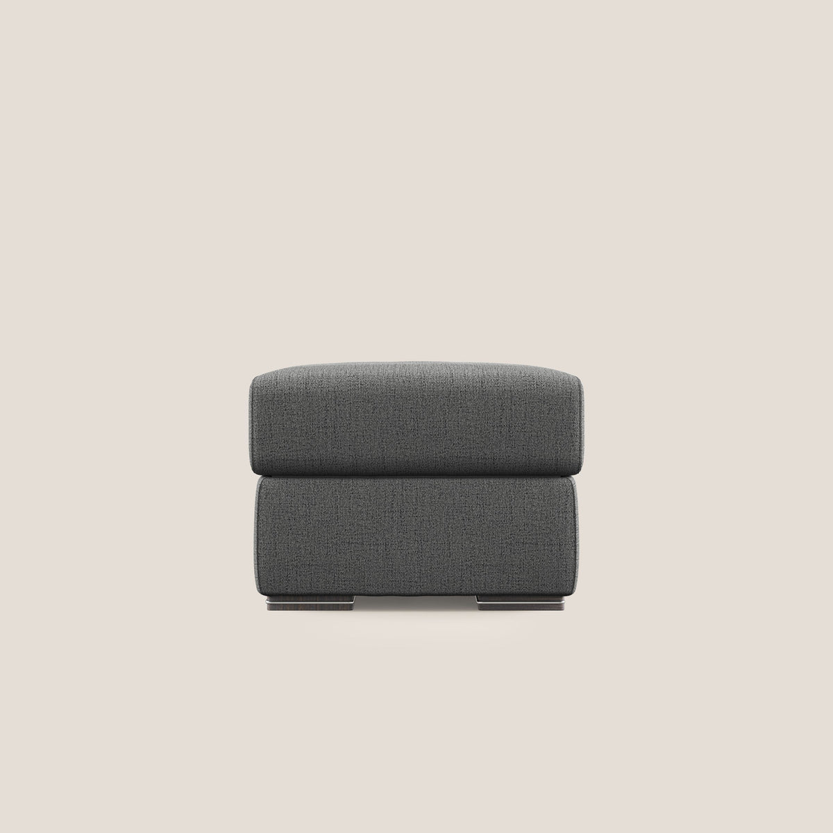 Sun pouf apribile contenitore in tessuto impermeabile fiammato T03 grigio - divitt.sbs