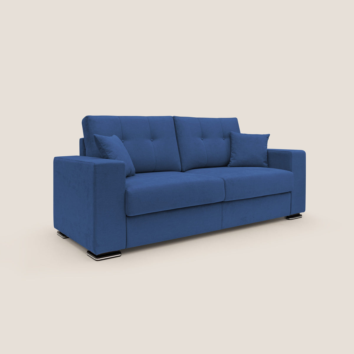 Giove divano in morbido tessuto impermeabile T02 blu - divitt.sbs