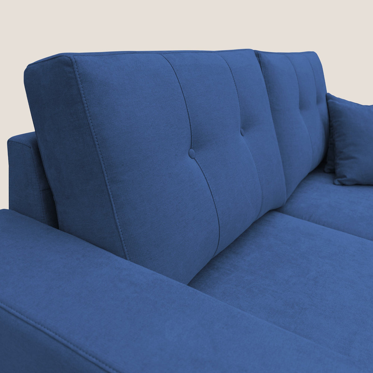 Giove divano in morbido tessuto impermeabile T02 blu - divitt.sbs