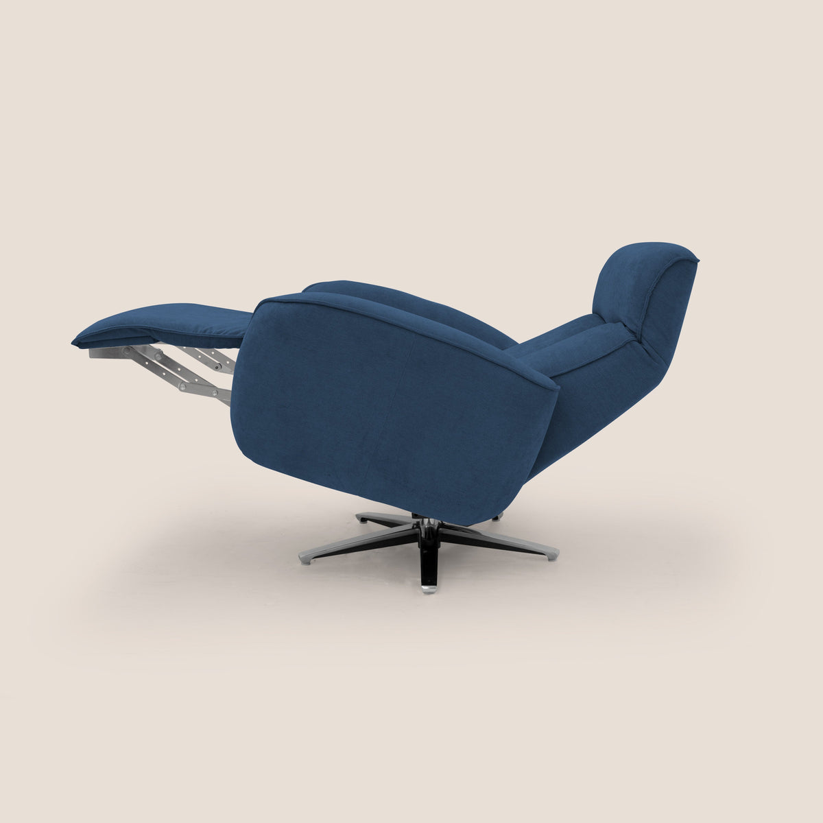 EVA Poltroncina RELAX in morbido tessuto impermeabile T02 blu - divitt.sbs
