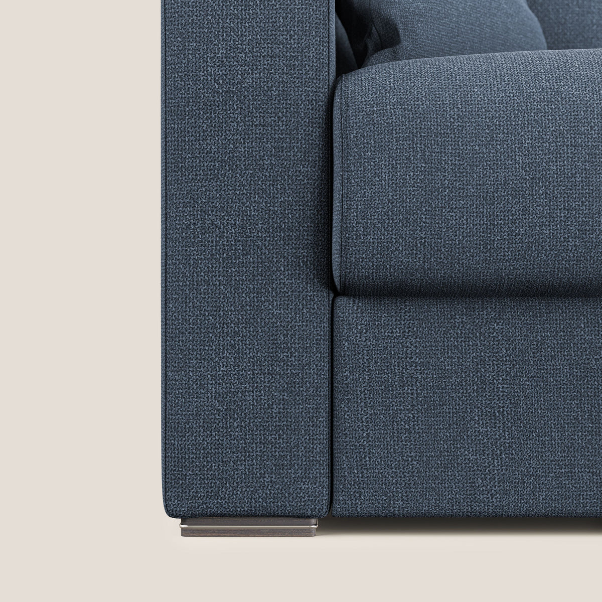 Best Divano letto matrimoniale in tessuto smacchiabile QuickClean T08 blu - divitt.sbs