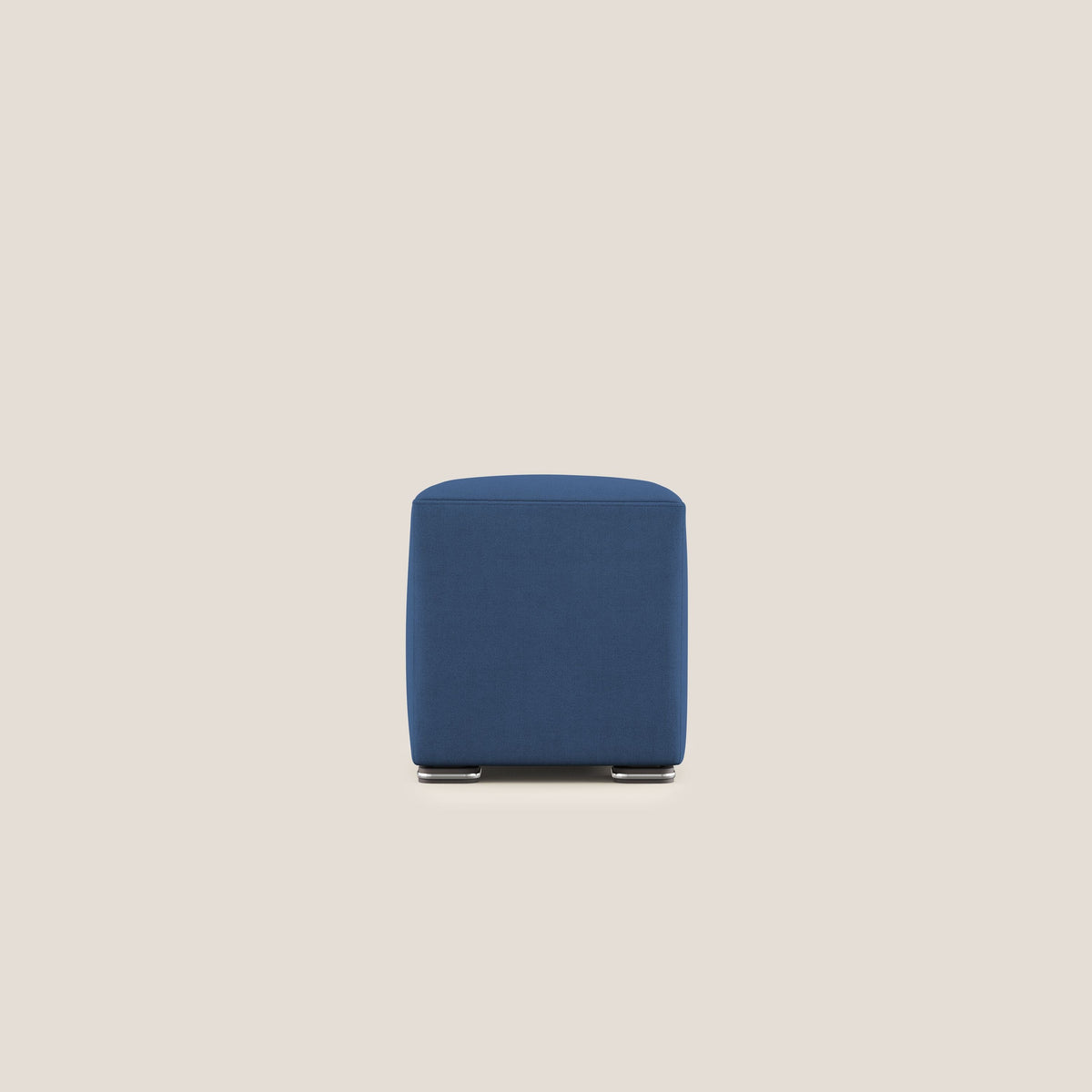 Cube pouf in tessuto morbido impermeabile T02 blu - divitt.sbs