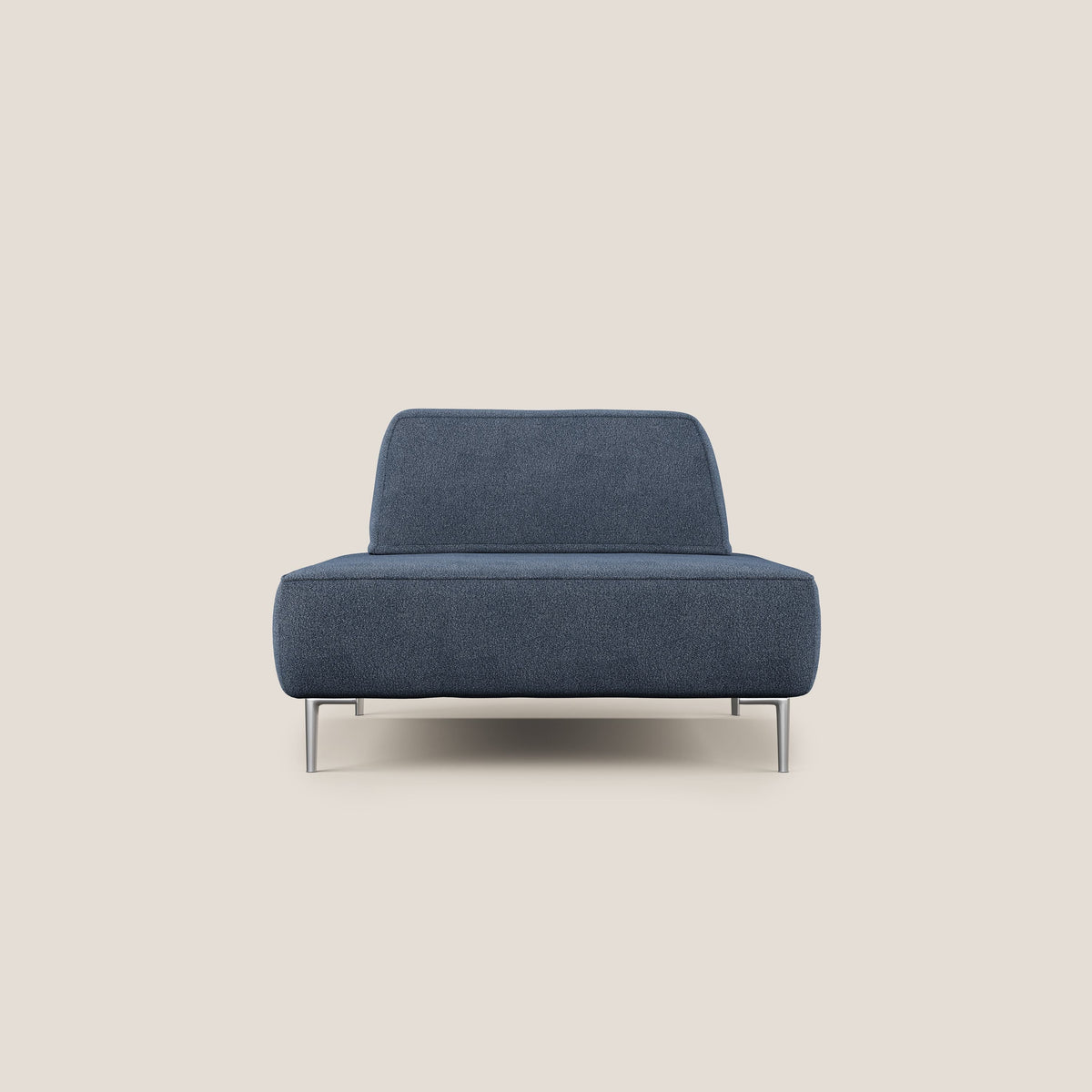 Newton poltrona modulare con schienali movibili T07 blu - divitt.sbs