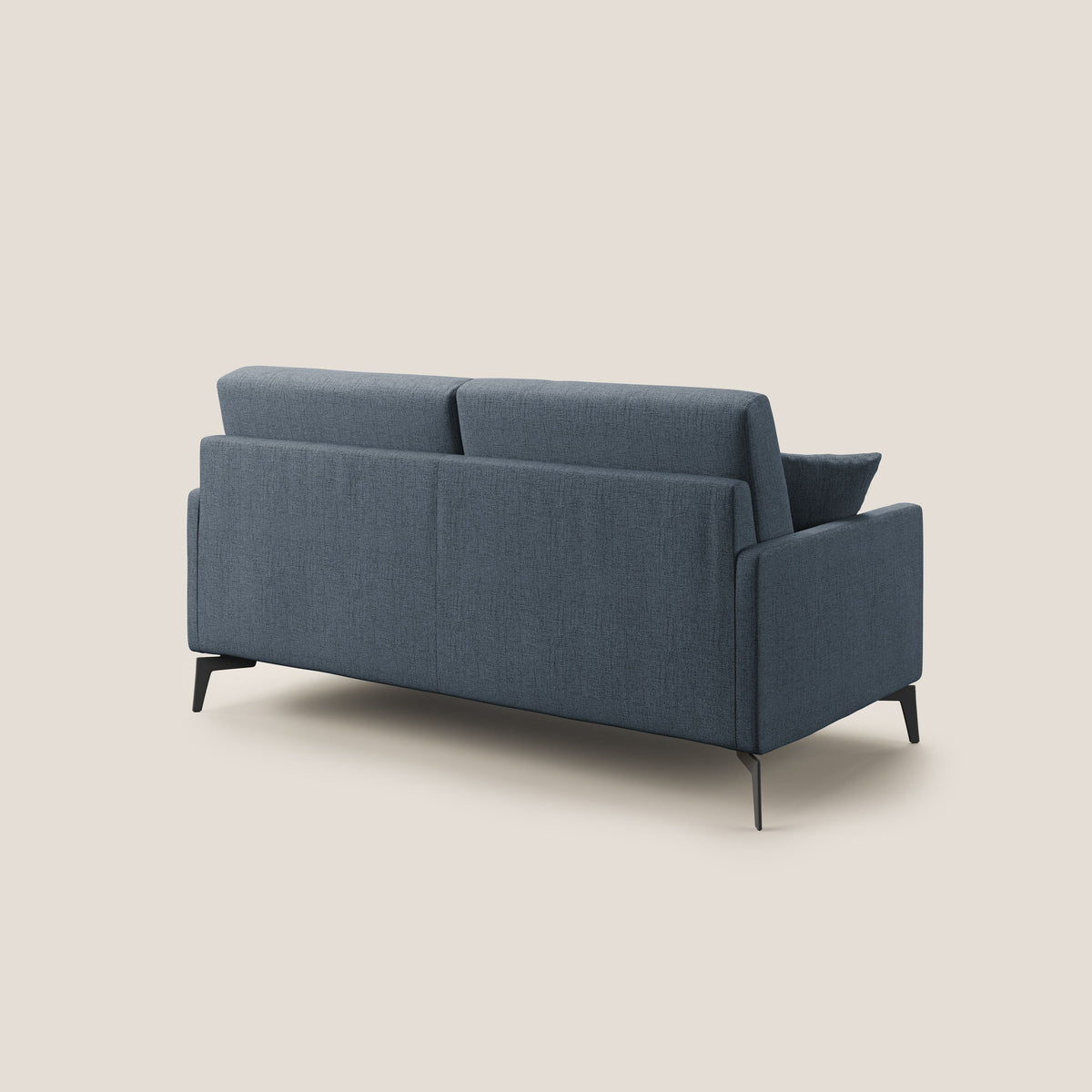 Saturno divano moderno in tessuto morbido impermeabile T03 blu - divitt.sbs