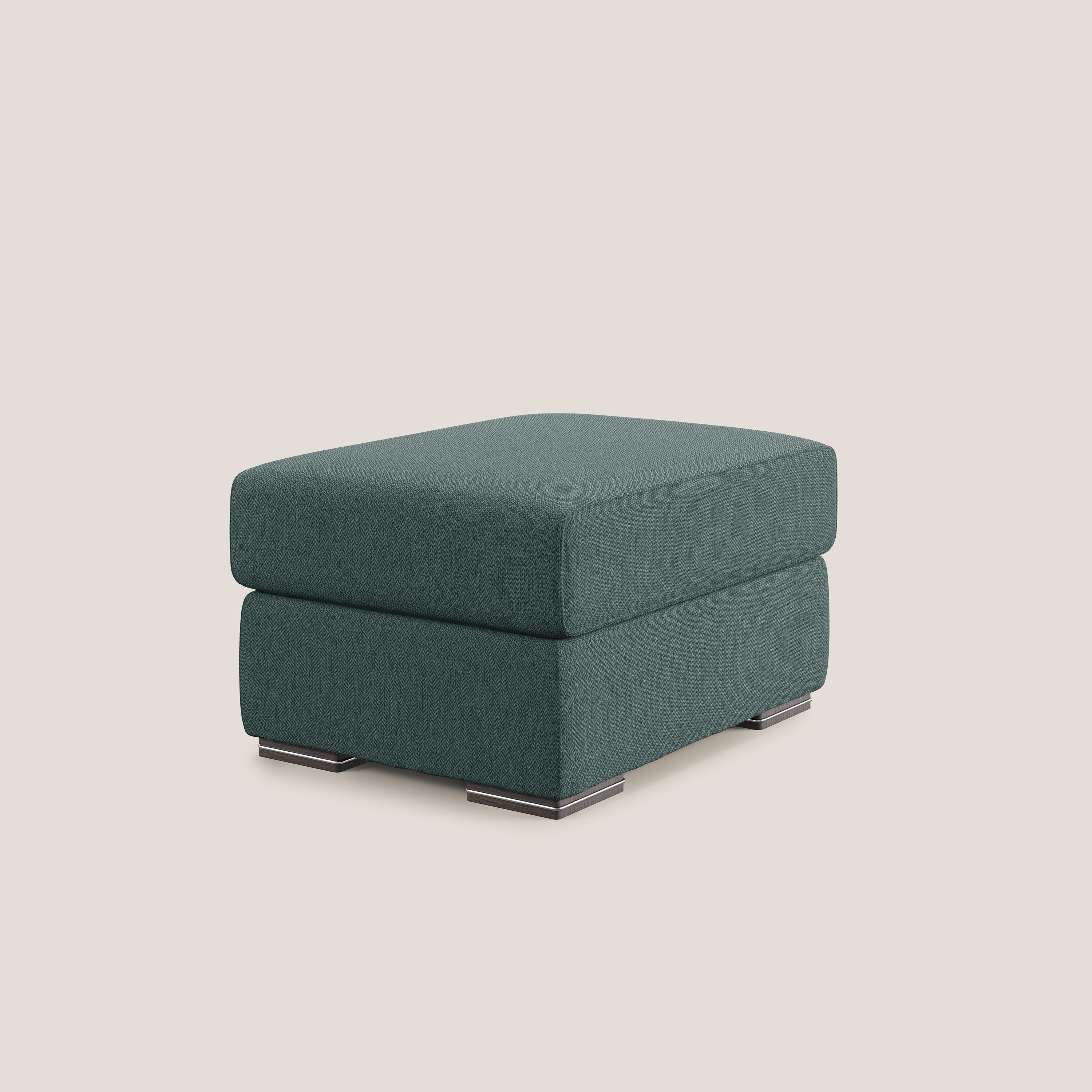 Sun pouf apribile contenitore in tessuto smacchiabile ad acqua T05 verde - divitt.sbs