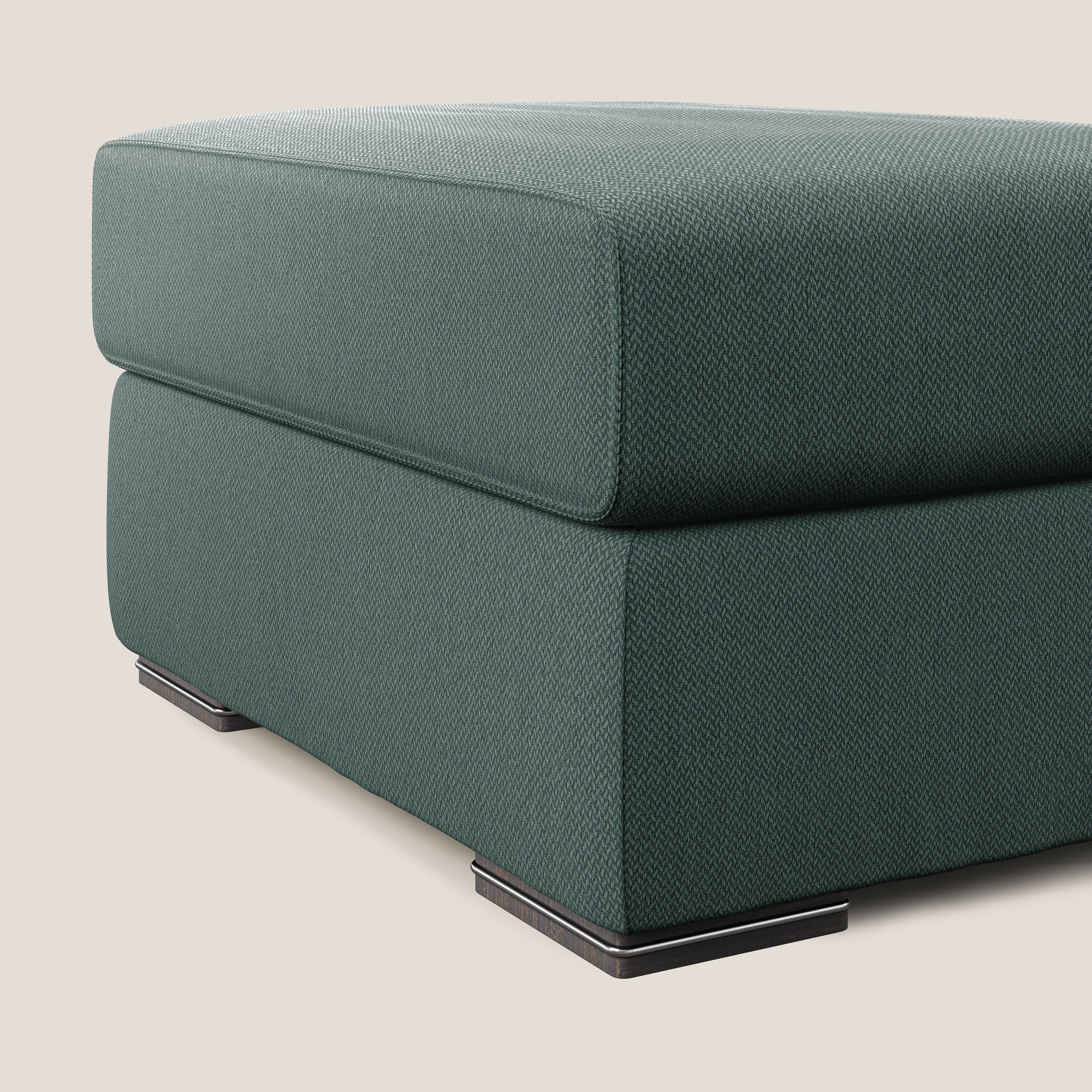Sun pouf apribile contenitore in tessuto smacchiabile ad acqua T05 verde - divitt.sbs