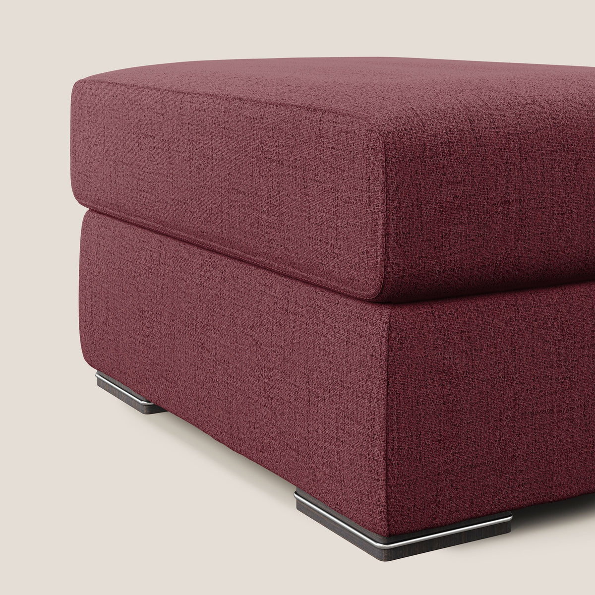 Sun pouf apribile contenitore in tessuto impermeabile fiammato T03 rosso - divitt.sbs
