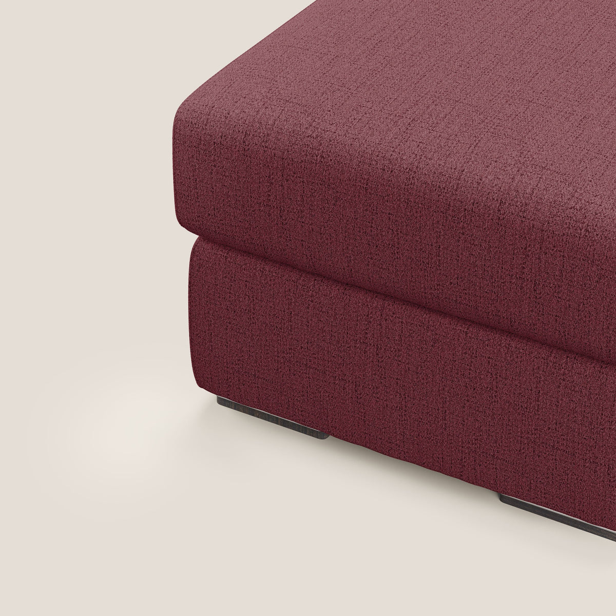 Sun pouf apribile contenitore in tessuto impermeabile fiammato T03 rosso - divitt.sbs