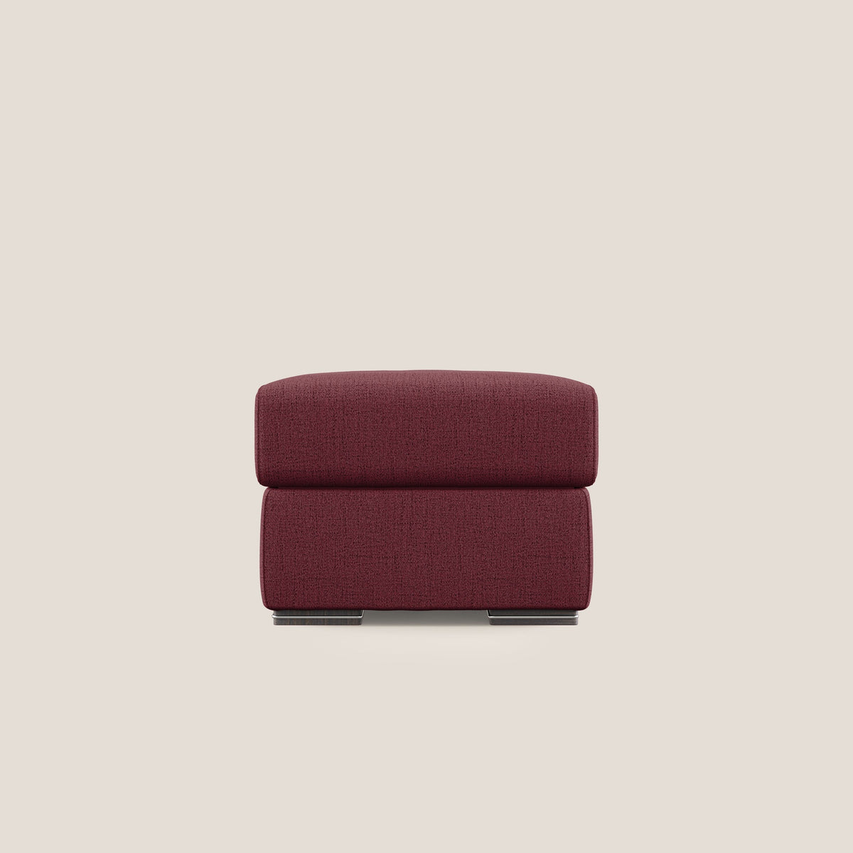 Sun pouf apribile contenitore in tessuto impermeabile fiammato T03 rosso - divitt.sbs