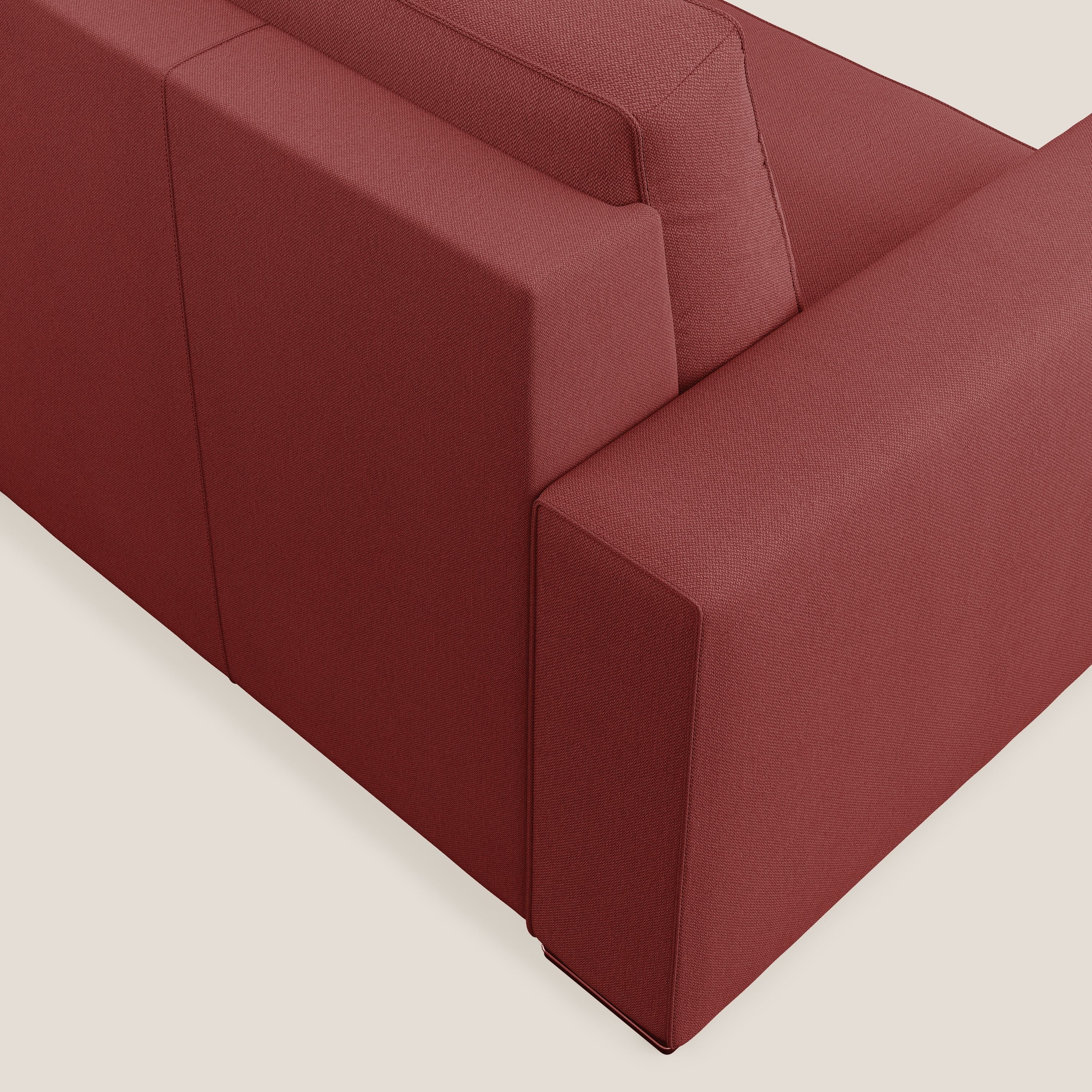 Dream poltrona letto in tessuto smacchiabile T05 rosso - divitt.sbs