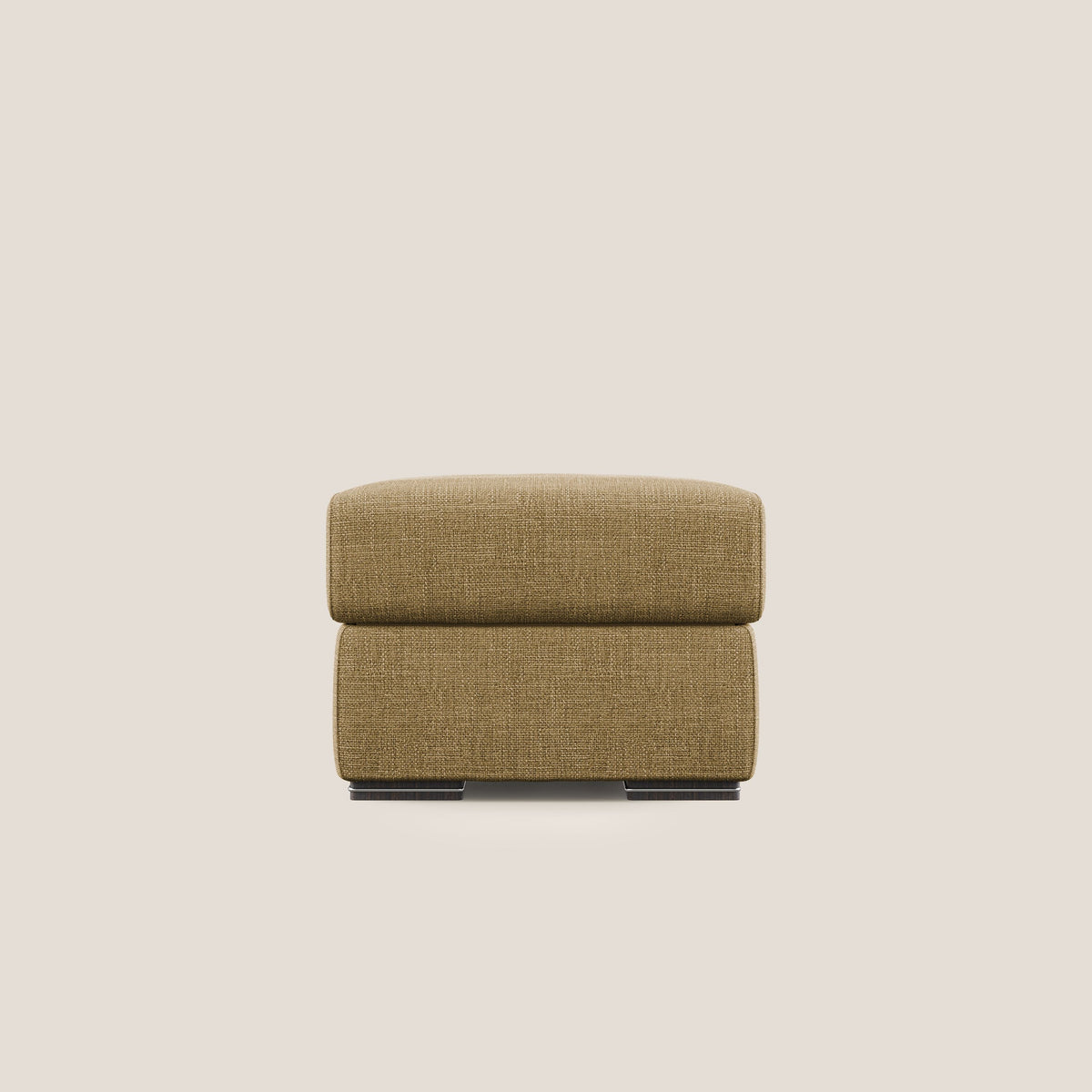 Sun pouf apribile contenitore in tessuto impermeabile morbido intreccio T06 giallo - divitt.sbs