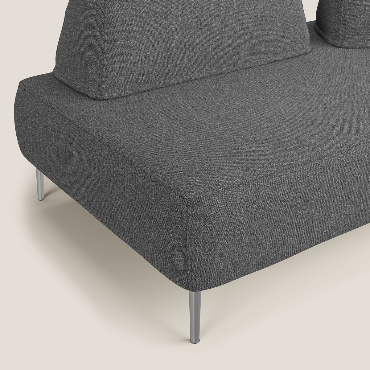 Newton divano modulare con schienali movibili T07 antracite - divitt.sbs