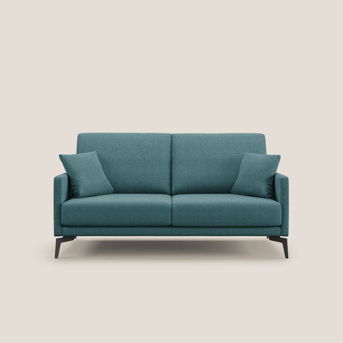 Saturno divano moderno in tessuto morbido impermeabile T03 azzurro - divitt.sbs
