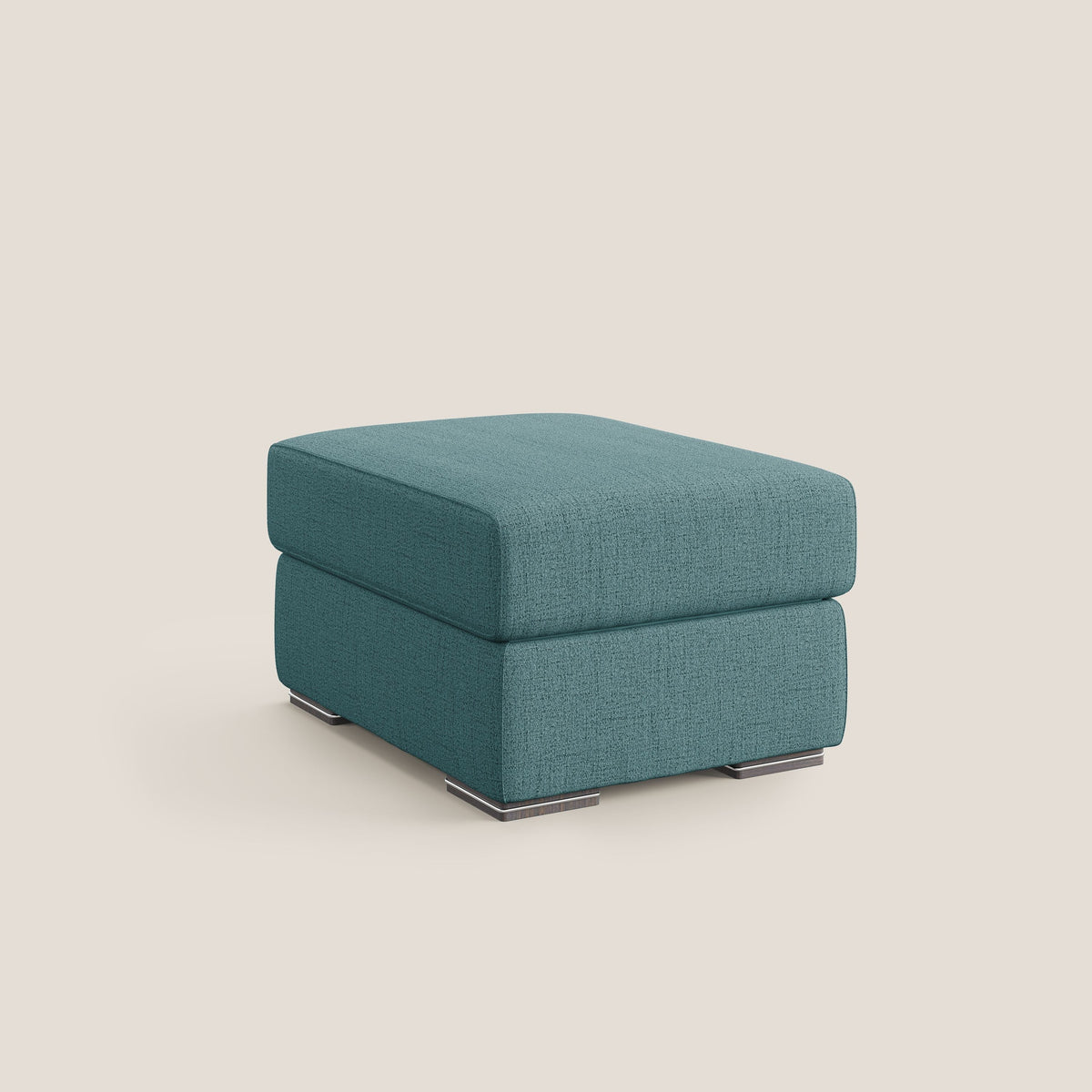 Sun pouf apribile contenitore in tessuto impermeabile fiammato T03 azzurro - divitt.sbs