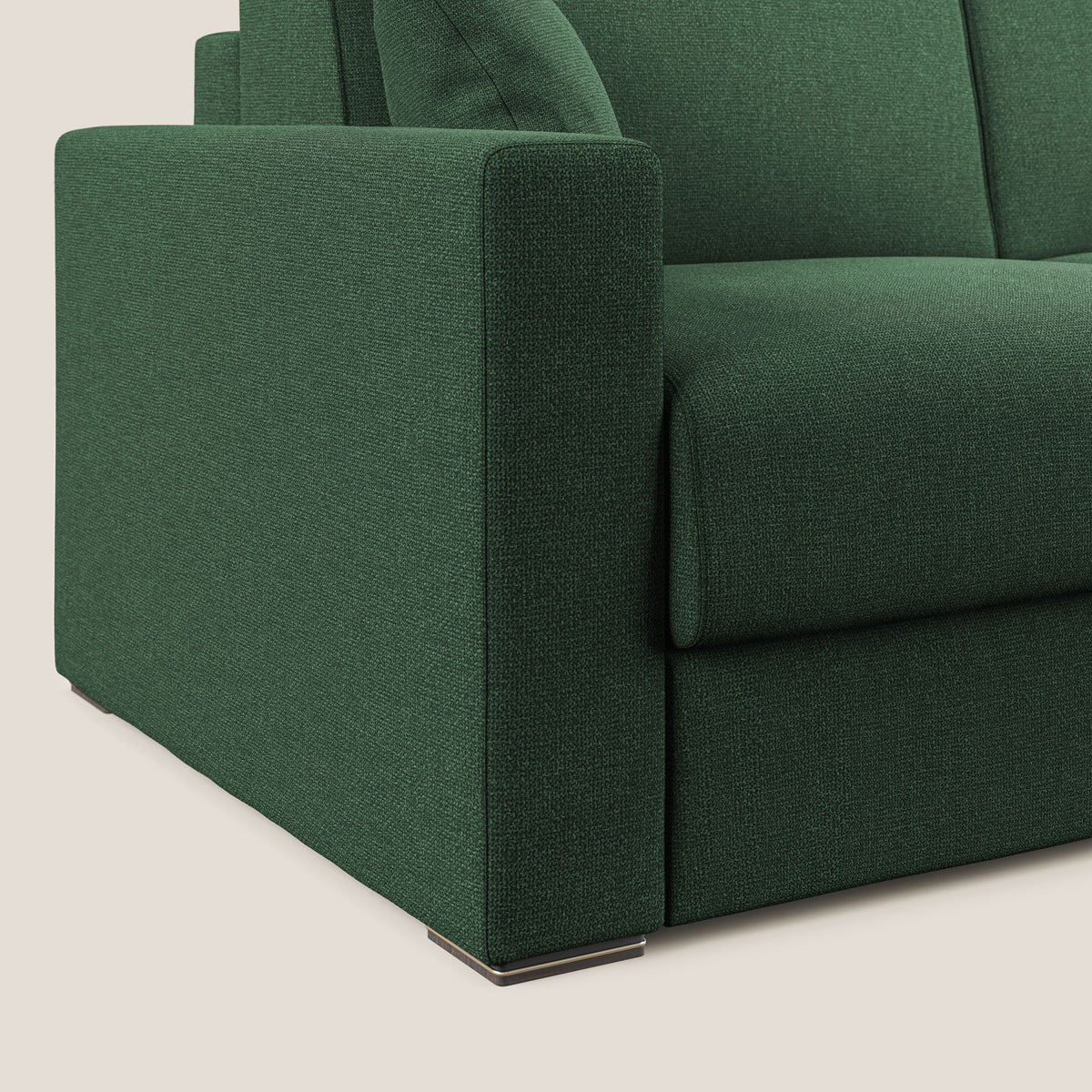 Best Divano letto matrimoniale in tessuto smacchiabile QuickClean T08 verde - divitt.sbs