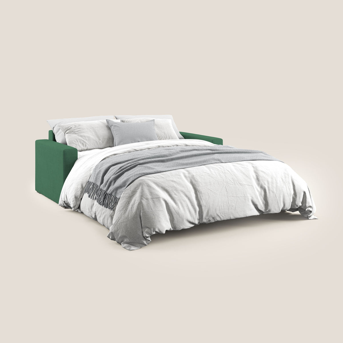 Best Divano letto matrimoniale in tessuto impermeabile T02 verde - divitt.sbs