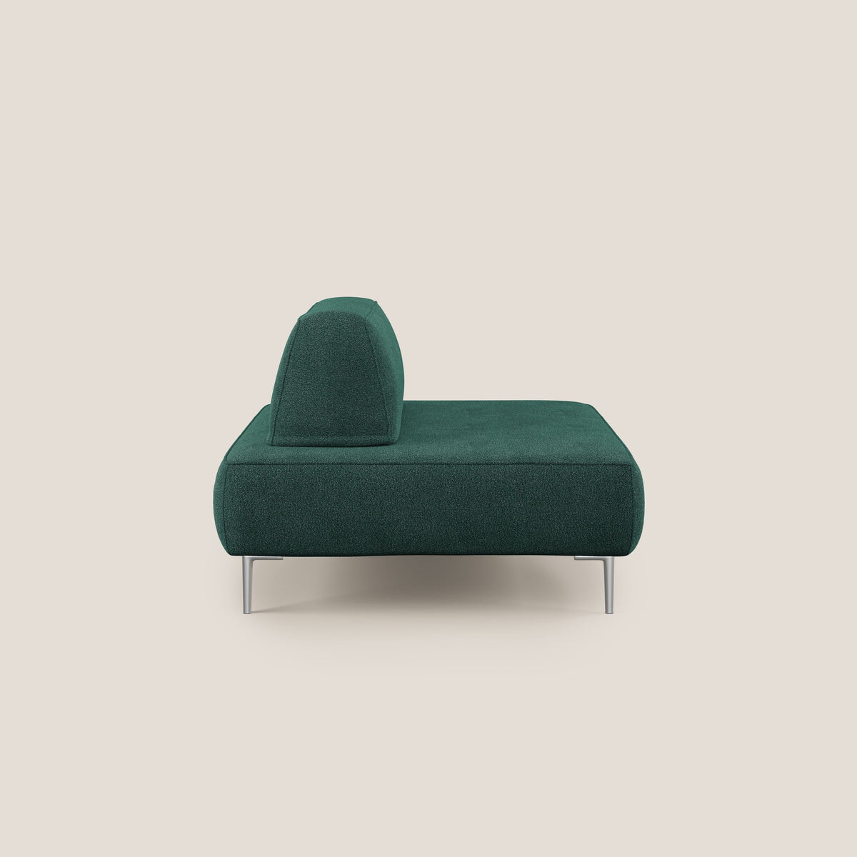 Newton poltrona modulare con schienali movibili T07 verde - divitt.sbs